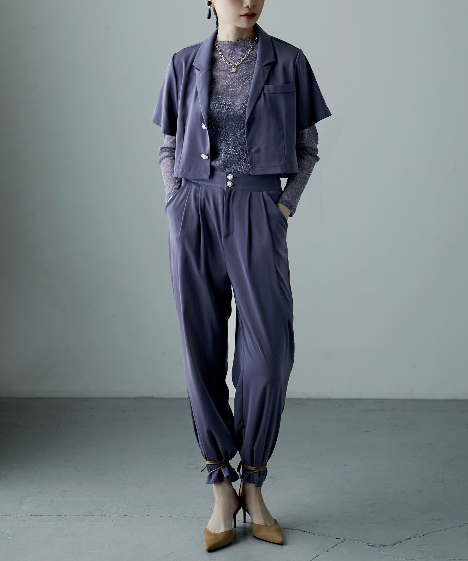 【ビーフラット/bflat】の3 pieces ジャケット パンツ セットアップドレス インテリア・キッズ・メンズ・レディースファッション・服の通販 founy(ファニー) ファッション Fashion レディースファッション Fashion for Women アウター Coat / Outerwear Collection レディースジャケット・軽アウター Jackets セットアップ Matching Sets レディースパンツ・ボトムス Pants & Trousers / Bottoms インナー Innerwear オケージョン Occasion Wear クラシカル Classical, Vintage-Inspired クール Cool, Chic ショート Short, Short Length ジャケット Jacket, Outerwear セットアップ Set-Up, Coordinated Outfit ドレス Dress, One-Piece パール Pearl, Pearl Accent ポケット Pocket, Pocket Detail 二次会 After Party 半袖 Short Sleeve, Half Sleeve 結婚式 Wedding モーブ|ID: prp329100004811221 ipo3291000000034922849