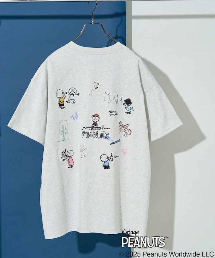【フリークスストア/FREAK'S STORE】の別注/PEANUTS/ピーナッツ【限定展開】 25SS インテリア・キッズ・メンズ・レディースファッション・服の通販 founy(ファニー) 　ファッション　Fashion　レディースファッション　Fashion for Women　2025年　2025　2025春夏・S/S　Spring/Summer 2025 SS25　キャラクター　Character, Licensed Characters　シンプル　Simple, Minimal　スペシャル　Special, Limited Edition　フィット　Fit, Slim Fit　フロント　Front, Front Design　人気　Popular, Best Seller　別注　Limited Edition, Custom Order　夏　Summer　春　Spring　S/S・春夏　SS, Spring/Summer, Warm Season　ライトグレー|ID: prp329100004811222 ipo3291000000034922860