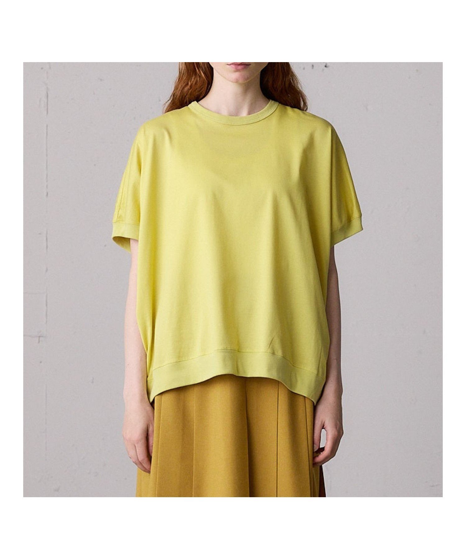 【マーコート/MARcourt】のMidiUmi コクーンプルオーバー 人気、トレンドファッション・服の通販 founy(ファニー) 　ファッション　Fashion　レディースファッション　Fashion for Women　トップス・カットソー　Cut & Sew Tops　カジュアルプルオーバー・ニットトップス　Pullovers & Knit Tops / Casual Pullovers　イエロー　Yellow　コクーン　Cocoon, Cocoon Silhouette　シルケット　Silket, Silky Cotton　シンプル　Simple, Minimal　ポケット　Pocket, Pocket Detail　無地　Plain, Solid Color　秋　Autumn　 other-1|ID: prp329100004811225 ipo3291000000034922901