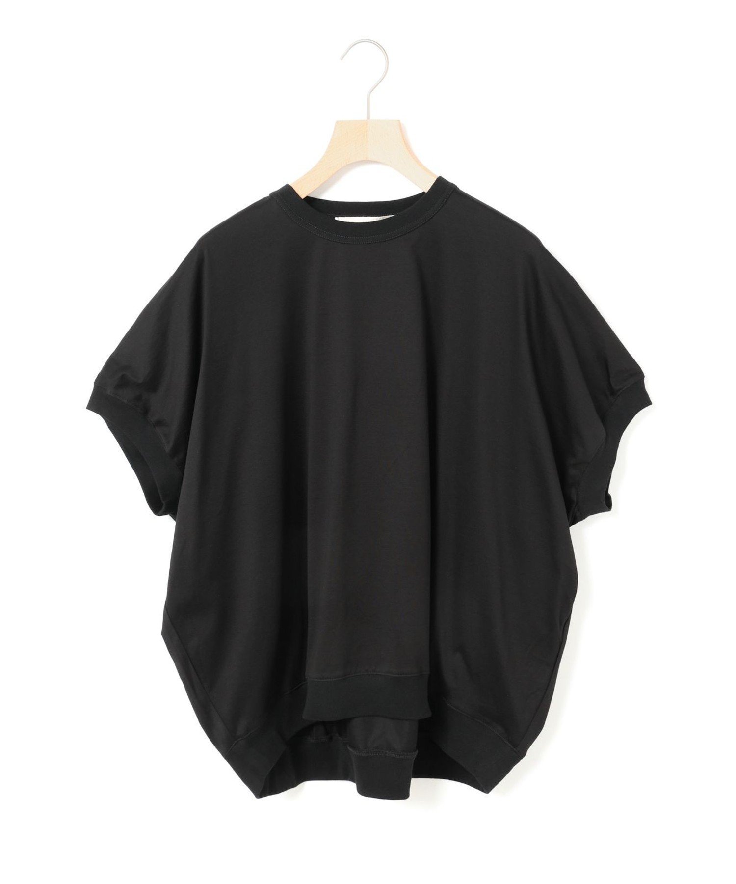 【マーコート/MARcourt】のMidiUmi コクーンプルオーバー インテリア・キッズ・メンズ・レディースファッション・服の通販 founy(ファニー) 　ファッション　Fashion　レディースファッション　Fashion for Women　トップス・カットソー　Cut & Sew Tops　カジュアルプルオーバー・ニットトップス　Pullovers & Knit Tops / Casual Pullovers　イエロー　Yellow　コクーン　Cocoon, Cocoon Silhouette　シルケット　Silket, Silky Cotton　シンプル　Simple, Minimal　ポケット　Pocket, Pocket Detail　無地　Plain, Solid Color　秋　Autumn　ブラック|ID: prp329100004811225 ipo3291000000034922910