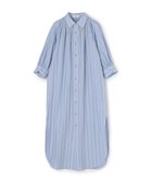 【トゥモローランド/TOMORROWLAND】のハイゲージストライプ シャツワンピース 人気、トレンドファッション・服の通販 founy(ファニー) ファッション Fashion レディースファッション Fashion for Women ワンピース Dresses シャツワンピース / 1枚で着映えコーデ Shirt Dresses シャーリング Shirring, Ruched ストライプ Stripe, Striped Pattern スリット Slit, Slit Detail フロント Front, Front Design プリント Print, Printed Pattern エレガント 上品 Elegant thumbnail 62 ライトブルー系|ID: prp329100004811229 ipo3291000000034922958