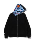 【ア ベイシング エイプ/A BATHING APE】のABC CAMO REVERSIBLE SHARK FULL ZIP HOODIE 人気、トレンドファッション・服の通販 founy(ファニー) ファッション Fashion レディースファッション Fashion for Women グラフィック Graphic, Graphic Design モチーフ Motif, Design Theme リバーシブル Reversible, Two-Sided thumbnail BLUE|ID: prp329100004811230 ipo3291000000034922962