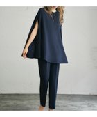 【ガール/GIRL】のポンチョ型ブラウス テーパードパンツの2点 セットアップ パンツドレス【洗える】 NA|ID: prp329100004811233 ipo3291000000034923055