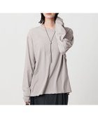 【ビューティ&ユース ユナイテッドアローズ/BEAUTY&YOUTH / UNITED ARROWS】のコットン ルーズ ロングスリーブ Tシャツ 人気、トレンドファッション・服の通販 founy(ファニー) ファッション Fashion レディースファッション Fashion for Women トップス・カットソー Cut & Sew Tops シャツ・ブラウス・オフィスカジュアル Elegant Blouses & Button-Ups ロングTシャツ・Tシャツ Longline T-Shirts & Tees インナー Innerwear スリーブ Sleeve, Long Sleeve / Short Sleeve ドロップ Drop Shoulder, Dropped Style ボトム Bottoms, Lower Wear ルーズ Loose, Oversized ロング Long, Long-Length ワイド Wide, Wide Fit おすすめ Recommended / Our Picks thumbnail LT.GRAY|ID: prp329100004811236 ipo3291000000034923092