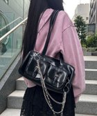 【レピピアルマリオ/repipi armario / KIDS】のロングハンドルBAG 人気、トレンドファッション・服の通販 founy(ファニー) ファッション Fashion キッズファッション Fashion for Kids おすすめ Recommended / Our Picks チャーム Charm, Pendant トレンド Trend, Trending Now フロント Front, Front Design ポケット Pocket, Pocket Detail ロング Long, Long-Length thumbnail ブラック09|ID: prp329100004811238 ipo3291000000034923123