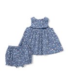 【ベベ オンライン ストア/BEBE ONLINE STORE / KIDS】の【日本製】【お揃い】リバティ(Leila)シャツコールワンピースブルマ付きベビー(70~90cm) 人気、トレンドファッション・服の通販 founy(ファニー) ファッション Fashion キッズファッション Fashion for Kids ワンピース Dresses キュロット Culottes, Wide Shorts チャーム Charm, Pendant フランス France, French ベビー Baby, Babywear ベルベット Velvet, Velvety リボン Ribbon, Bow A/W・秋冬 Autumn/Winter 日本製 Made In Japan エレガント 上品 Elegant セレモニー Ceremony 2025年 2025 2025-2026秋冬・A/W Autumn/Winter 2025–26 AW25–26 thumbnail ブルー系|ID: prp329100004811246 ipo3291000000034923260