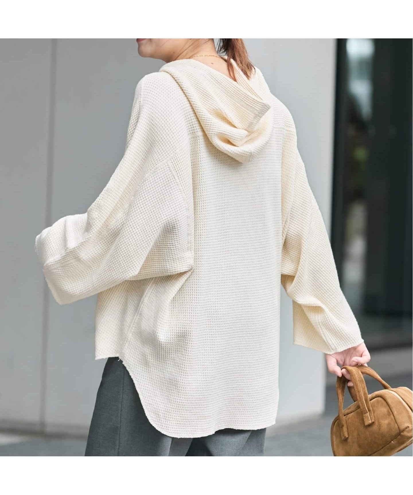 【ジャーナルスタンダード/JOURNAL STANDARD】の別注【ARMY TWILL/アーミーツイル】WaffleHoodie インテリア・キッズ・メンズ・レディースファッション・服の通販 founy(ファニー) 　ファッション　Fashion　レディースファッション　Fashion for Women　2025年　2025　2025-2026秋冬・A/W　Autumn/Winter 2025–26 AW25–26　シンプル　Simple, Minimal　別注　Limited Edition, Custom Order　ナチュラル|ID: prp329100004811252 ipo3291000000034923364