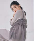 【プロポーション ボディドレッシング/PROPORTION BODY DRESSING】の《EDIT COLOGNE》チュールキャミセットニットワンピース 人気、トレンドファッション・服の通販 founy(ファニー) ファッション Fashion レディースファッション Fashion for Women ワンピース Dresses ニットワンピース Knit Dresses シャーリング Shirring, Ruched スリット Slit, Slit Detail チュール Tulip, Tulip Motif ラップ Wrap, Wrap Design リボン Ribbon, Bow thumbnail グレー×チャコール|ID: prp329100004811262 ipo3291000000034923514