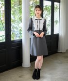 【ミッシュマッシュ/MISCH MASCH】の【ワンピースランキング上位!!】人気アイテム!!フリルブラウスミニワンピース 人気、トレンドファッション・服の通販 founy(ファニー) ファッション Fashion レディースファッション Fashion for Women ワンピース Dresses クラシカル Classical, Vintage-Inspired フェミニン Feminine, Girly フリル Frill, Ruffle リボン Ribbon, Bow エレガント 上品 Elegant 人気 Popular, Best Seller thumbnail グレー|ID: prp329100004811266 ipo3291000000034923530