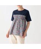 【アフタヌーンティー リビング/Afternoon Tea LIVING】のシャーリングプルオーバー/リバティプリント 人気、トレンドファッション・服の通販 founy(ファニー) ファッション Fashion レディースファッション Fashion for Women トップス・カットソー Cut & Sew Tops カジュアルプルオーバー・ニットトップス Pullovers & Knit Tops / Casual Pullovers カットソー Cut and Sewn Top シャーリング Shirring, Ruched チェック Check, Plaid, Tartan ドッキング Docking, Mixed Material ブロード Broadcloth, Fine Cotton プリント Print, Printed Pattern ベーシック Basic, Essential モチーフ Motif, Design Theme 別注 Limited Edition, Custom Order thumbnail ネイビー|ID: prp329100004811267 ipo3291000000034923558