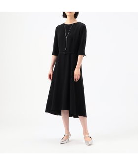 【コムサ/COMME CA】の【セットアップ対応】トリアセテートポリエステルダブルクロス フレアドレス 人気、トレンドファッション・服の通販 founy(ファニー) ファッション Fashion レディースファッション Fashion for Women ワンピース Dresses フォーマル・パーティードレス・結婚式用ドレス Elegant & Casual Dresses サテン Satin, Glossy Fabric ジャケット Jacket, Outerwear ストレッチ Stretch, Stretchy Fabric スリット Slit, Slit Detail セットアップ Set-Up, Coordinated Outfit ダブル Double, Double-Breasted ドレス Dress, One-Piece パイピング Piping, Trim Design フィット Fit, Slim Fit フェミニン Feminine, Girly フレア Flare, Flared フロント Front, Front Design ヘムライン Hemline, Bottom Cut ワンポイント One Point, Statement Accent エレガント 上品 Elegant セレモニー Ceremony |ID:prp329100004811271