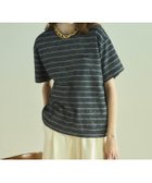 【メゾンスペシャル/MAISON SPECIAL】のBack Numbering Border T-shirt 人気、トレンドファッション・服の通販 founy(ファニー) ファッション Fashion レディースファッション Fashion for Women トップス・カットソー Cut & Sew Tops シャツ・ブラウス・オフィスカジュアル Elegant Blouses & Button-Ups ロングTシャツ・Tシャツ Longline T-Shirts & Tees プリント Print, Printed Pattern ボーダー Border, Stripe ヴィンテージ Vintage Style 夏 Summer 春 Spring thumbnail C.GRY|ID: prp329100004811273 ipo3291000000034923592