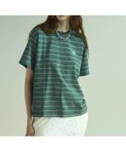 【メゾンスペシャル/MAISON SPECIAL】のBack Numbering Border T-shirt 人気、トレンドファッション・服の通販 founy(ファニー) ファッション Fashion レディースファッション Fashion for Women トップス・カットソー Cut & Sew Tops シャツ・ブラウス・オフィスカジュアル Elegant Blouses & Button-Ups ロングTシャツ・Tシャツ Longline T-Shirts & Tees プリント Print, Printed Pattern ボーダー Border, Stripe ヴィンテージ Vintage Style 夏 Summer 春 Spring thumbnail GRN|ID: prp329100004811273 ipo3291000000034923593