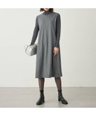 【エーシーデザインバイアルファキュービック/A/C DESIGN BY ALPHACUBIC】のドッキングワンピース 人気、トレンドファッション・服の通販 founy(ファニー) ファッション Fashion レディースファッション Fashion for Women ワンピース Dresses アクセサリー Fashion Accessories シンプル Simple, Minimal タートルネック Turtleneck, High Neck ドッキング Docking, Mixed Material thumbnail チャコールグレー|ID: prp329100004811275 ipo3291000000034923622