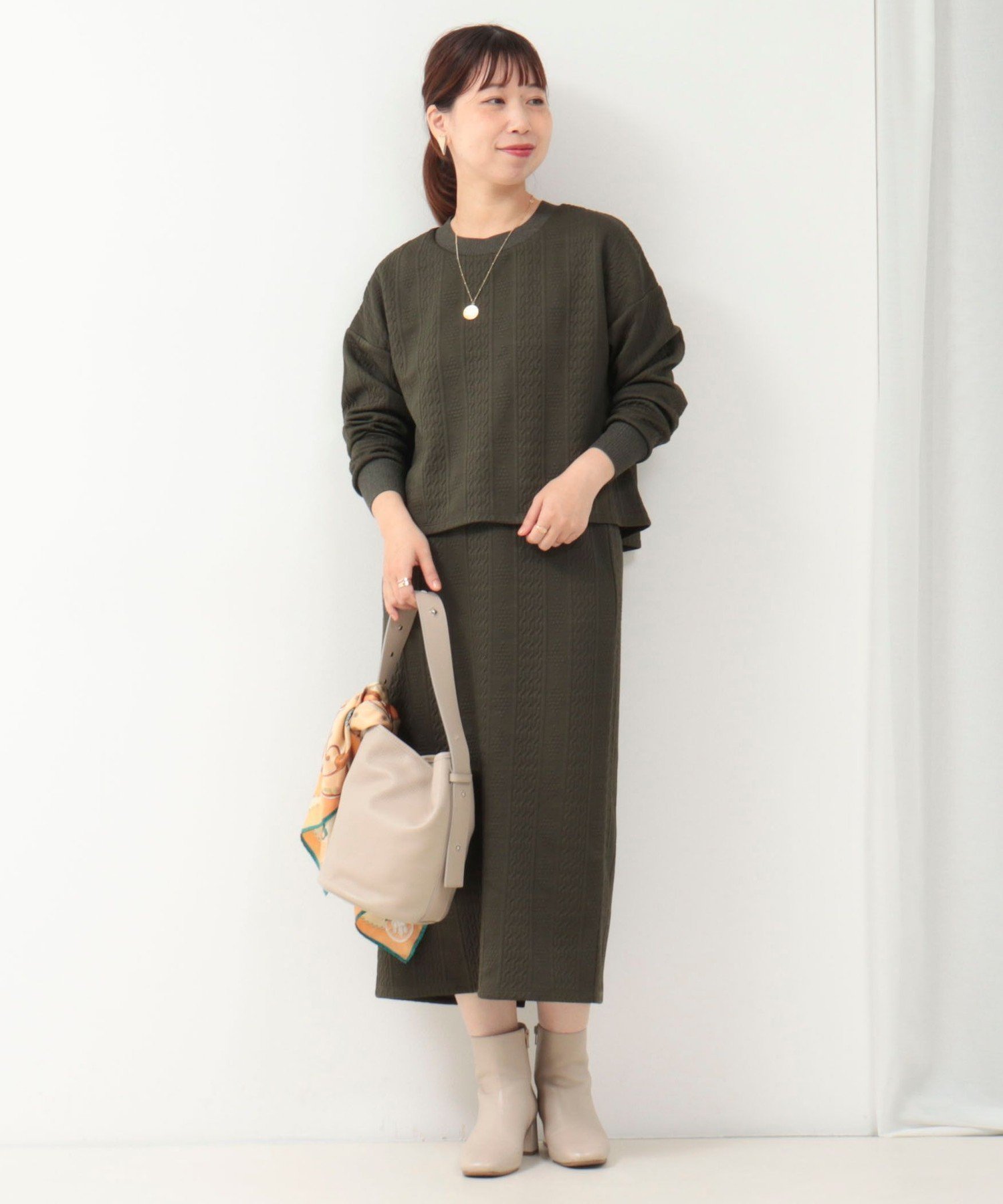 【ノーリーズ/NOLLEY'S】の《セットアイテム》ジャガードジャージーセットアップ 人気、トレンドファッション・服の通販 founy(ファニー) 　ファッション　Fashion　レディースファッション　Fashion for Women　セットアップ　Matching Sets　カットジャガード　Cut Jacquard　スリット　Slit, Slit Detail　セットアップ　Set-Up, Coordinated Outfit　チェック　Check, Plaid, Tartan　バランス　Balance, Style Balance　ロング　Long, Long-Length　おすすめ　Recommended / Our Picks　エレガント 上品　Elegant　ビジネス 仕事 通勤　Business / Work / Commuting　2025年　2025　2025-2026秋冬・A/W　Autumn/Winter 2025–26 AW25–26　 other-1|ID: prp329100004811284 ipo3291000000034923687