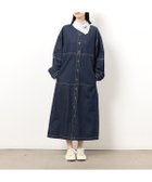 【コムサイズム/COMME CA ISM】のデニムシャツワンピース 人気、トレンドファッション・服の通販 founy(ファニー) ファッション Fashion レディースファッション Fashion for Women ワンピース Dresses シャツワンピース / 1枚で着映えコーデ Shirt Dresses インディゴ Indigo Denim ストレッチ Stretch, Stretchy Fabric ストレート Straight, Straight Cut デニム Denim, Jeans Material ポケット Pocket, Pocket Detail メタル Metal, Metal Parts ヨーク Yoke, Yoke Design ループ Loop, Loop Knit エレガント 上品 Elegant thumbnail ネイビー|ID: prp329100004811291 ipo3291000000034923729