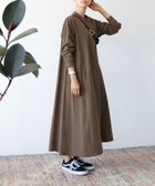 【ガール/GIRL】のコットンAラインロング丈ワンピース BR|ID: prp329100004811293 ipo3291000000034923757