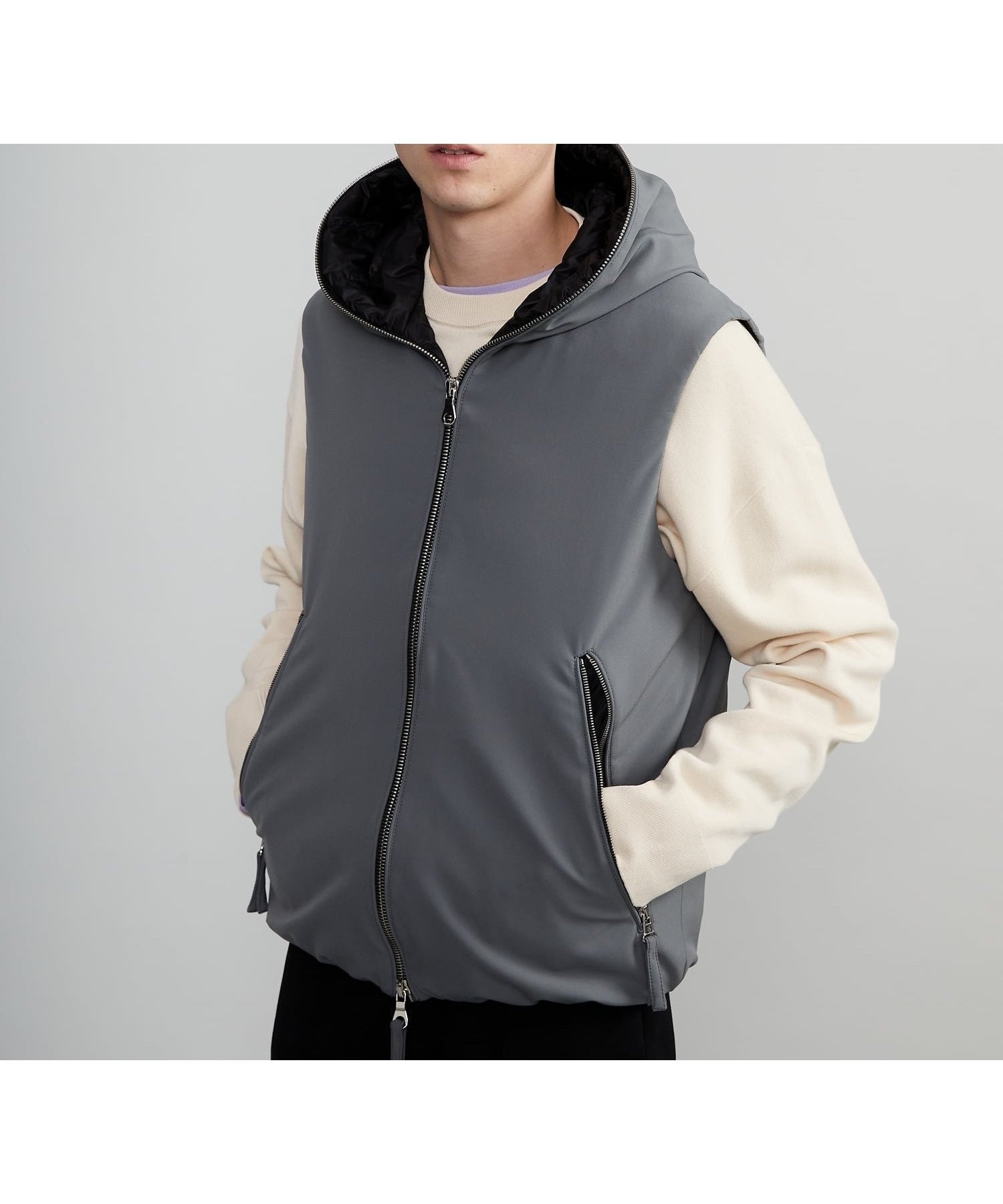 【その他のブランド/Other】のISCHIA インテリア・キッズ・メンズ・レディースファッション・服の通販 founy(ファニー) 　ファッション　Fashion　メンズファッション　Fashion for Men　なめらか　Smooth, Silky Texture　ジャケット　Jacket, Outerwear　スリム　Slim, Slim Fit　ダウン　Down, Puffer　フィット　Fit, Slim Fit　フェザー　Feather, Feather Detail　ベスト　Vest, Waistcoat　ベーシック　Basic, Essential　モダン　Modern, Contemporary　モノトーン　Monotone, Black and White　piombo|ID: prp329100004811294 ipo3291000000034923770