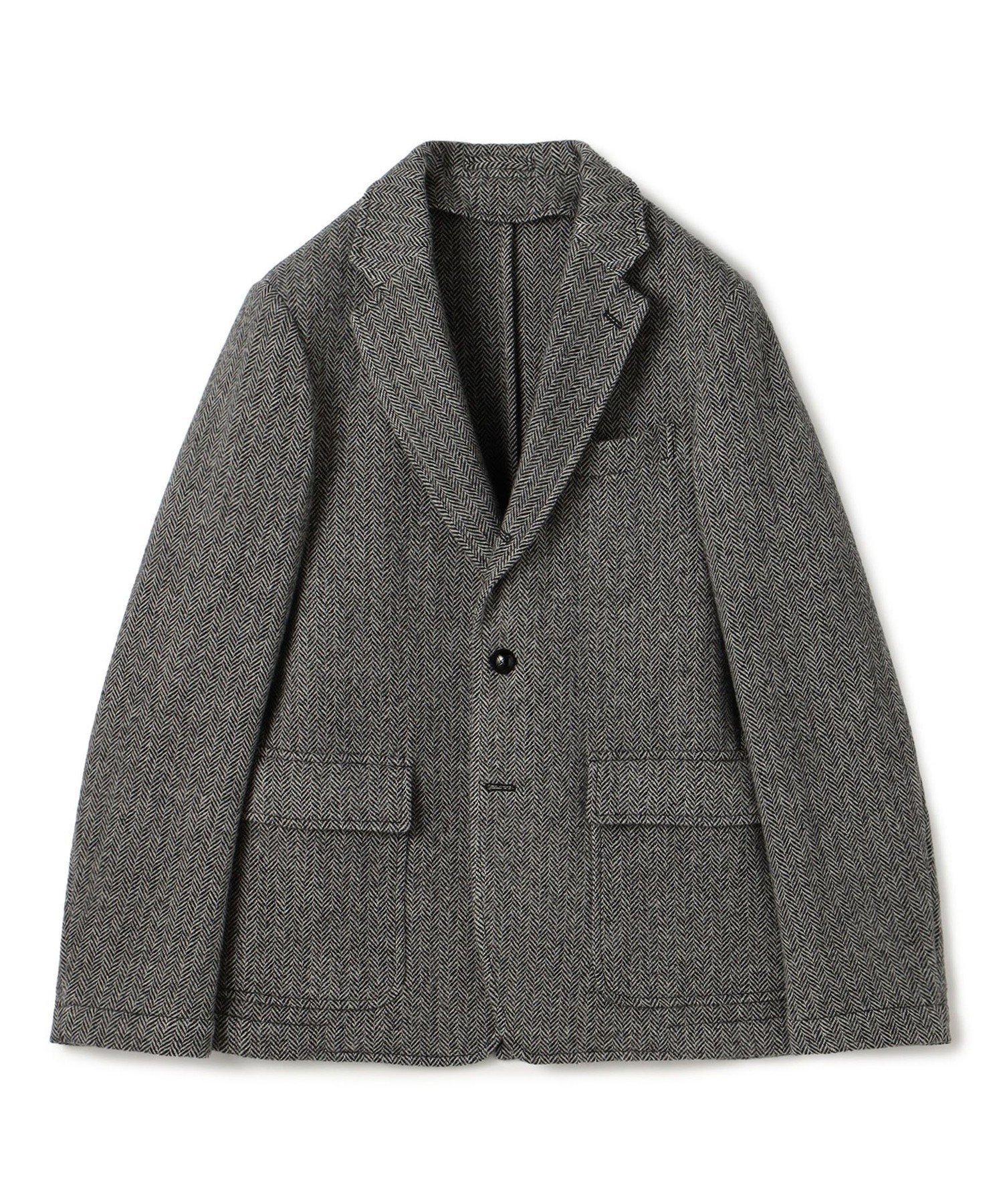 【トゥモローランド/TOMORROWLAND / MEN】のブリティッシュウールツイード シングルブレステッド3Bジャケット ZANIERI インテリア・キッズ・メンズ・レディースファッション・服の通販 founy(ファニー) 　ファッション　Fashion　メンズファッション　Fashion for Men　アイビー　Ivy Pattern　ジャケット　Jacket, Outerwear　16 グレー|ID: prp329100004811298 ipo3291000000034923852