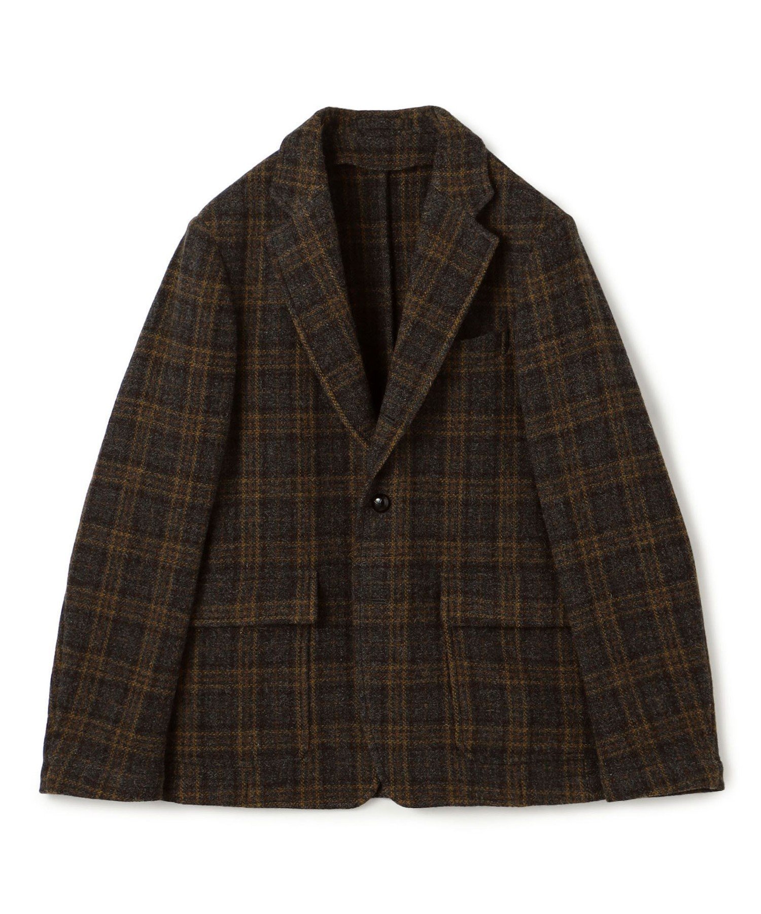 【トゥモローランド/TOMORROWLAND / MEN】のブリティッシュウールツイード シングルブレステッド3Bジャケット ZANIERI インテリア・キッズ・メンズ・レディースファッション・服の通販 founy(ファニー) 　ファッション　Fashion　メンズファッション　Fashion for Men　アイビー　Ivy Pattern　ジャケット　Jacket, Outerwear　18 グレーチェック|ID: prp329100004811298 ipo3291000000034923855