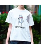 【ドレステリア/DRESSTERIOR】の【接触冷感/抗菌防臭/消臭】アイスクリアコットンキャットTシャツ ホワイト|ID: prp329100004811299 ipo3291000000034923887