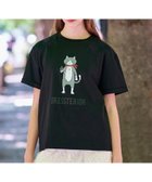 【ドレステリア/DRESSTERIOR】の【接触冷感/抗菌防臭/消臭】アイスクリアコットンキャットTシャツ ブラック|ID: prp329100004811299 ipo3291000000034923888