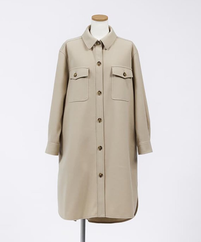 【タバサ/TABASA】のWOOLLET SOFT ワンピース インテリア・キッズ・メンズ・レディースファッション・服の通販 founy(ファニー) https://founy.com/ ファッション Fashion レディースファッション Fashion for Women ワンピース Dresses ジャケット Jacket, Outerwear ポケット Pocket, Pocket Detail |ID: prp329100004811303 ipo3291000000034923911