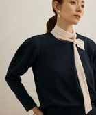 【ロペ/ROPE'】の【洗える】ジャガードニットプルオーバー(梨地プルオーバー)/セットアップ対応 ネイビー(40)|ID: prp329100004811328 ipo3291000000035070045