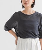 【アーバンリサーチ/URBAN RESEARCH】のnew basic ドライツイストシアーTシャツ 人気、トレンドファッション・服の通販 founy(ファニー) ファッション Fashion レディースファッション Fashion for Women トップス・カットソー Cut & Sew Tops シャツ・ブラウス・オフィスカジュアル Elegant Blouses & Button-Ups ロングTシャツ・Tシャツ Longline T-Shirts & Tees 2025年 2025 2025春夏・S/S Spring/Summer 2025 SS25 インナー Innerwear ジャケット Jacket, Outerwear ビスチェ Bustier, Corset Top ベーシック Basic, Essential 夏 Summer 春 Spring S/S・春夏 SS, Spring/Summer, Warm Season 秋 Autumn thumbnail CHARCOAL|ID: prp329100004811330 ipo3291000000034924188