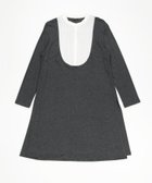 【タバサ/TABASA】のポンチ*ローン切替ヨークチュニック チャコール|ID: prp329100004811355 ipo3291000000034924458