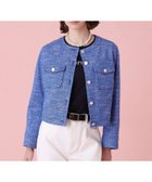 【アナイ/ANAYI】の【セットアップ対応商品】スラブツイードブルゾン 人気、トレンドファッション・服の通販 founy(ファニー) ファッション Fashion レディースファッション Fashion for Women アウター Coat / Outerwear Collection ブルゾンジャケット・スポーティアウター Blouson Jackets ストレッチ Stretch, Stretchy Fabric スマート Smart, Elegant セットアップ Set-Up, Coordinated Outfit ツイード Twill, Twill Weave フェミニン Feminine, Girly ブルゾン Blouson, Bomber Jacket ロング Long, Long-Length S/S・春夏 SS, Spring/Summer, Warm Season 再入荷 Restock / Back in Stock 夏 Summer thumbnail blue|ID: prp329100004811375 ipo3291000000034924778