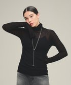【ジーナシス/JEANASiS】の16G Sheer Wool TurtleNeck 人気、トレンドファッション・服の通販 founy(ファニー) ファッション Fashion レディースファッション Fashion for Women トップス・カットソー Cut & Sew Tops タートルネック・ハイネックトップス Turtlenecks & High-Neck Tops おすすめ Recommended / Our Picks インナー Innerwear カーディガン Cardigan, Knitwear シアー Sheer, See-Through シンプル Simple, Minimal 冬 Winter / This Winter 防寒 Cold Protection, Winter-Ready thumbnail ブラック|ID: prp329100004811385 ipo3291000000034924886