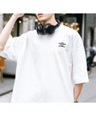 【ロッキーモンロー/Rocky Monroe】のUMBRO 別注コラボ オーバーサイズワンポイントロゴ刺繍半袖Tシャツ ホワイト|ID: prp329100004811405 ipo3291000000034925128