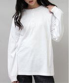 【エーエムエス/A.M.S】のGoodwear ロングスリーブ Tシャツ ヘンリーネック USAコットン ホワイト|ID: prp329100004811422 ipo3291000000034925343