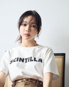 【プロポーション ボディドレッシング/PROPORTION BODY DRESSING】のウォッシャブル ゴシックロゴTシャツ ホワイト|ID: prp329100004811432 ipo3291000000034925551