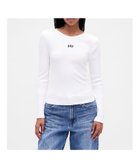 【ギャップ/GAP】のモダンリブ GAPロゴ クロップドTシャツ FRESH_WHITE|ID: prp329100004811446 ipo3291000000034925767