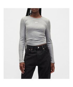 【ギャップ/GAP】のモダンリブ GAPロゴ クロップドTシャツ 人気、トレンドファッション・服の通販 founy(ファニー) ファッション Fashion レディースファッション Fashion for Women トップス・カットソー Cut & Sew Tops シャツ・ブラウス・オフィスカジュアル Elegant Blouses & Button-Ups ロングTシャツ・Tシャツ Longline T-Shirts & Tees クロップド Cropped, Short Length ショート Short, Short Length ストレッチ Stretch, Stretchy Fabric フィット Fit, Slim Fit フロント Front, Front Design 長袖 Long Sleeve, Full Sleeve |ID:prp329100004811446