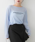 【センスオブプレイス/SENSE OF PLACE by URBAN RESEARCH】のルーズロゴシアーT L.BLUE|ID: prp329100004811469 ipo3291000000034926016