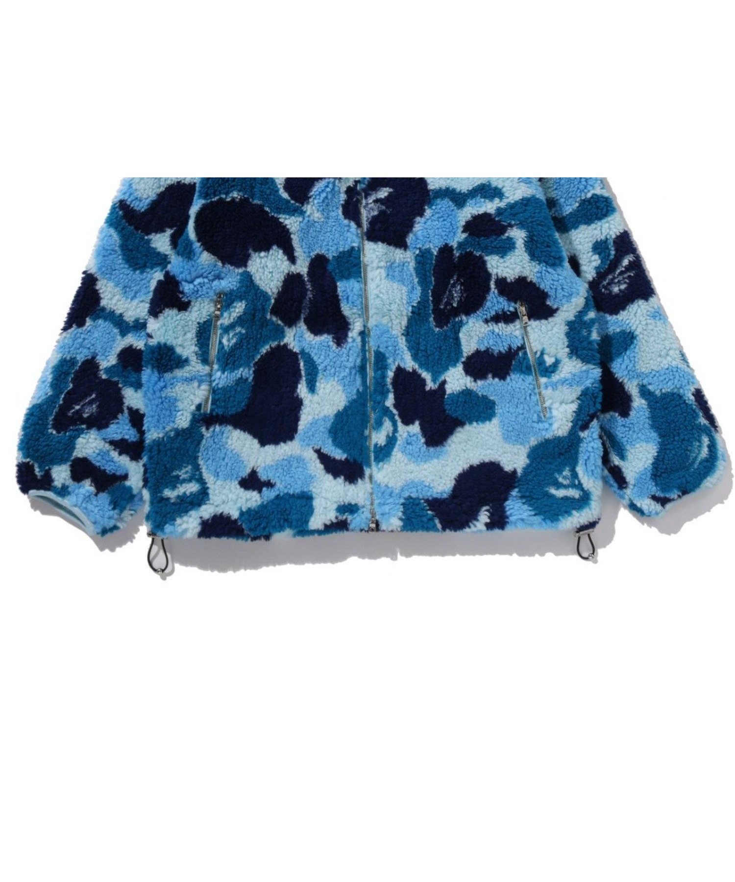 【ア ベイシング エイプ/A BATHING APE】のABC CAMO METAL ONE POINT BOA JACKET インテリア・キッズ・メンズ・レディースファッション・服の通販 founy(ファニー) 　ファッション　Fashion　レディースファッション　Fashion for Women　アウター　Coat / Outerwear Collection　レディースジャケット・軽アウター　Jackets　ジャケット　Jacket, Outerwear　メッシュ　Mesh, Net Fabric　BLUE|ID: prp329100004811483 ipo3291000000034926117