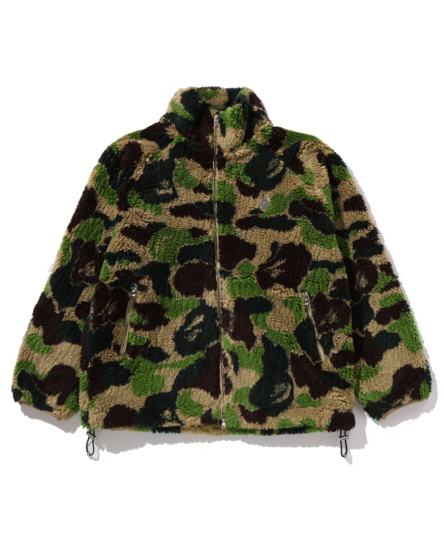【ア ベイシング エイプ/A BATHING APE】のABC CAMO METAL ONE POINT BOA JACKET インテリア・キッズ・メンズ・レディースファッション・服の通販 founy(ファニー) 　ファッション　Fashion　レディースファッション　Fashion for Women　アウター　Coat / Outerwear Collection　レディースジャケット・軽アウター　Jackets　ジャケット　Jacket, Outerwear　メッシュ　Mesh, Net Fabric　GREEN|ID: prp329100004811483 ipo3291000000034926118
