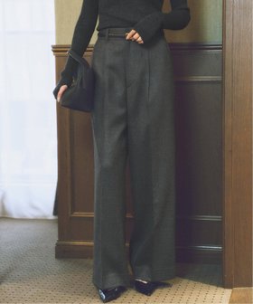 【プラージュ/Plage】のtoulou wide slax パンツ 人気、トレンドファッション・服の通販 founy(ファニー) ファッション Fashion レディースファッション Fashion for Women パンツ Pants & Trousers ジャケット Jacket, Outerwear センター Center, Center Line エレガント 上品 Elegant |ID:prp329100004811496