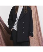 【メゾンスペシャル/MAISON SPECIAL】の【Italian Dead Stock Fabric】Prime-Over Pea Coat 人気、トレンドファッション・服の通販 founy(ファニー) ファッション Fashion レディースファッション Fashion for Women アウター Coat / Outerwear Collection コート・ロングコート・ピーコート Long Coats, Peacoats & More Pコート Pea Coats コレクション Collection, Seasonal Line ショルダー Shoulder, Shoulder Strap スタンド Stand Collar, Upright Stand ドロップ Drop Shoulder, Dropped Style ミドル Middle Length, Mid Height thumbnail D.BLK|ID: prp329100004811498 ipo3291000000034926229