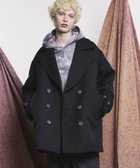 【メゾンスペシャル/MAISON SPECIAL】の【Italian Dead Stock Fabric】Prime-Over Pea Coat 人気、トレンドファッション・服の通販 founy(ファニー) ファッション Fashion レディースファッション Fashion for Women アウター Coat / Outerwear Collection コート・ロングコート・ピーコート Long Coats, Peacoats & More Pコート Pea Coats コレクション Collection, Seasonal Line ショルダー Shoulder, Shoulder Strap スタンド Stand Collar, Upright Stand ドロップ Drop Shoulder, Dropped Style ミドル Middle Length, Mid Height thumbnail BLK|ID: prp329100004811498 ipo3291000000034926230