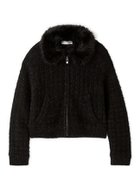 【セルフォード/CELFORD】のファー衿付きツイードニットブルゾン 人気、トレンドファッション・服の通販 founy(ファニー) ファッション Fashion レディースファッション Fashion for Women アウター Coat / Outerwear Collection ブルゾンジャケット・スポーティアウター Blouson Jackets トップス・カットソー Cut & Sew Tops ニット Knit Tops & Sweaters スマート Smart, Elegant ツイード Twill, Twill Weave ハンカチ Handkerchief, Hanky ポケット Pocket, Pocket Detail 防寒 Cold Protection, Winter-Ready 冬 Winter / This Winter thumbnail BLK[009]|ID: prp329100004811502 ipo3291000000034926279