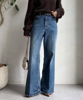 【ドゥドゥ/DouDou】の【完売カラー再追加!/2サイズ展開/美脚効果】ルーズフレアデニム 人気、トレンドファッション・服の通販 founy(ファニー) ファッション Fashion レディースファッション Fashion for Women スマート Smart, Elegant センター Center, Center Line ダメージ Distressed, Destroyed デニム Denim, Jeans Material バランス Balance, Style Balance フレア Flare, Flared A/W・秋冬 Autumn/Winter 冬 Winter / This Winter 再入荷 Restock / Back in Stock 2025年 2025 2025-2026秋冬・A/W Autumn/Winter 2025–26 AW25–26 |ID:prp329100004811516