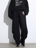 【ヴァン/Vin】のタックデザインサイドラインパンツ 人気、トレンドファッション・服の通販 founy(ファニー) ファッション Fashion レディースファッション Fashion for Women パンツ Pants & Trousers シンプル Simple, Minimal thumbnail ブラック|ID: prp329100004811518 ipo3291000000034926400