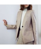 【エポカ/EPOCA】のストレッチウールフラノ Vカラージャケット 人気、トレンドファッション・服の通販 founy(ファニー) ファッション Fashion レディースファッション Fashion for Women アウター Coat / Outerwear Collection レディースジャケット・軽アウター Jackets エレガント 上品 Elegant 秋 Autumn コンパクト Compact, Small Size シンプル Simple, Minimal ジャケット Jacket, Outerwear スタンド Stand Collar, Upright Stand ストレッチ Stretch, Stretchy Fabric セットアップ Set-Up, Coordinated Outfit バランス Balance, Style Balance 冬 Winter / This Winter おすすめ Recommended / Our Picks thumbnail ベージュ|ID: prp329100004811521 ipo3291000000034926434