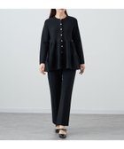 【アナイ/ANAYI】の【セットアップ対応商品】レーヨンナイロンニットパンツ 人気、トレンドファッション・服の通販 founy(ファニー) ファッション Fashion レディースファッション Fashion for Women セットアップ Matching Sets レディースパンツ・ボトムス Pants & Trousers / Bottoms カーディガン Cardigan, Knitwear ストレッチ Stretch, Stretchy Fabric セットアップ Set-Up, Coordinated Outfit センター Center, Center Line ミラノリブ Milano Rib, Milano Stitch ロング Long, Long-Length 夏 Summer S/S・春夏 SS, Spring/Summer, Warm Season thumbnail black|ID: prp329100004811523 ipo3291000000034926445