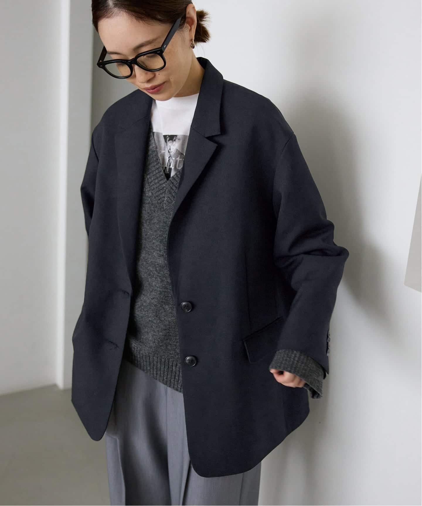 【スローブ イエナ/SLOBE IENA】の《追加2》PE SHARK ビッグジャケット 人気、トレンドファッション・服の通販 founy(ファニー) 　ファッション　Fashion　レディースファッション　Fashion for Women　アウター　Coat / Outerwear Collection　レディースジャケット・軽アウター　Jackets　2025年　2025　2025-2026秋冬・A/W　Autumn/Winter 2025–26 AW25–26　ジャケット　Jacket, Outerwear　トレンド　Trend, Trending Now　ビッグ　Big, Oversized　ベスト　Vest, Waistcoat　ポケット　Pocket, Pocket Detail　A/W・秋冬　Autumn/Winter　 other-1|ID: prp329100004811558 ipo3291000000034926748