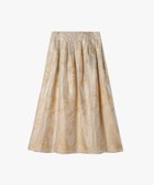 【アニエスベー ファム/agnes b. FEMME】のペイズリー ジャカード ロングスカート Grand Hotel 人気、トレンドファッション・服の通販 founy(ファニー) ファッション Fashion レディースファッション Fashion for Women スカート Skirts ロングスカート Long Skirts / Maxi & Midi Skirts エレガント 上品 Elegant ジャカード／ジャガード Jacquard, Woven Pattern フレア Flare, Flared ペイズリー Paisley, Ethnic Pattern ロング Long, Long-Length thumbnail ゴールド|ID: prp329100004811587 ipo3291000000034927037